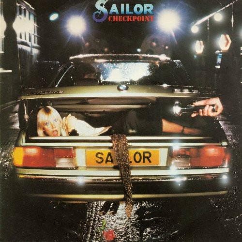 Sailor - Checkpoint (LP 1977), Cd's en Dvd's, Vinyl | Rock, Gebruikt, Verzenden
