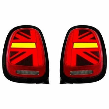 Mini Cooper Union Jack F55 F56 F57 LED Achterlichten CP009, Auto-onderdelen, Verlichting, Nieuw, Mini