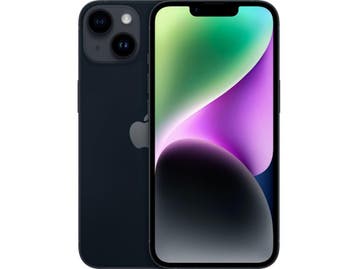 Apple iPhone 14 - Refurbished - 128GB - Zwart (A1), Telecommunicatie, Verzenden, Zo goed als nieuw