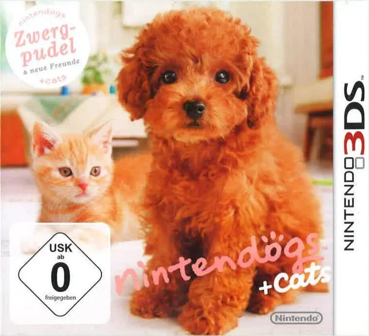 Nintendogs + Cats - Zwerg Pudel & Neue Freunde (German), Games en Spelcomputers, Games | Nintendo 2DS en 3DS, Verzenden