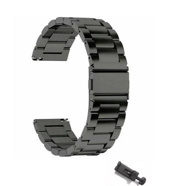 DrPhone ELITE 18MM Metalen RVS Horlogeband - Perfecte, Verzenden, Nieuw