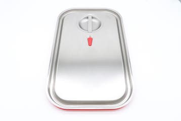 Couvercle gastronorm - 1/1 GN - acier inoxydable - joint, Verzenden, Transport et Stockage