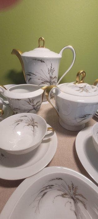 Chastagner & Cie Limoges - Koffieservies voor 10 (25) -