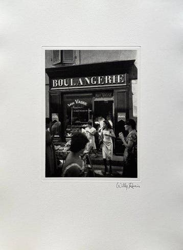 Willy Ronis (1910–2009) - Boulangerie à, Antiquités & Art