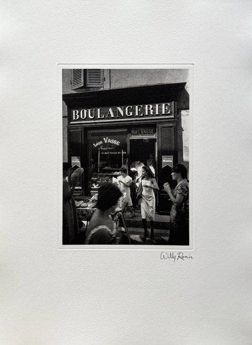 Willy Ronis (1910–2009) - Boulangerie à, Antiquités & Art, Art | Objets design