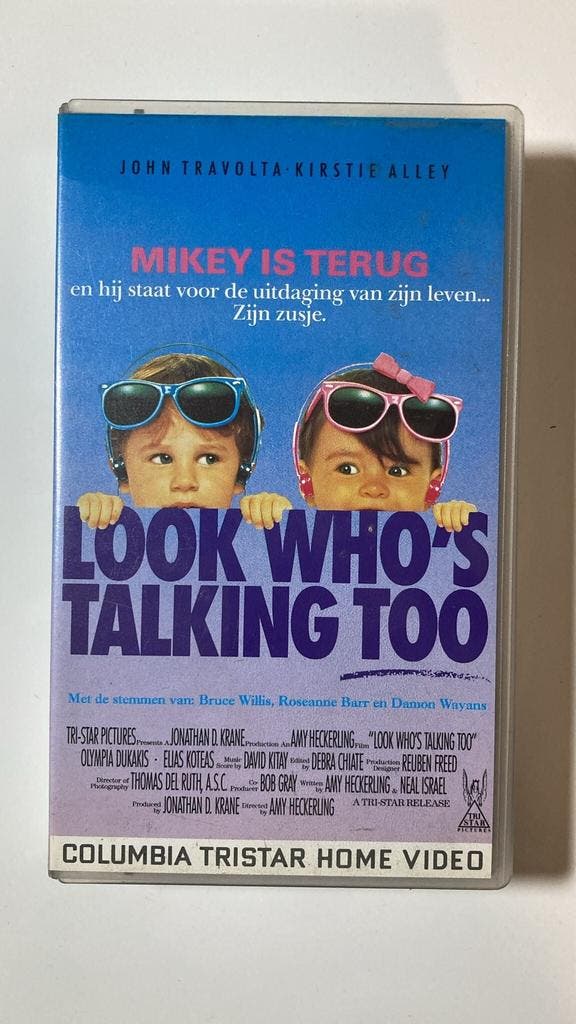 LOOK WHOS TALKING TOO (VHS), Cd's en Dvd's, VHS | Film, Gebruikt