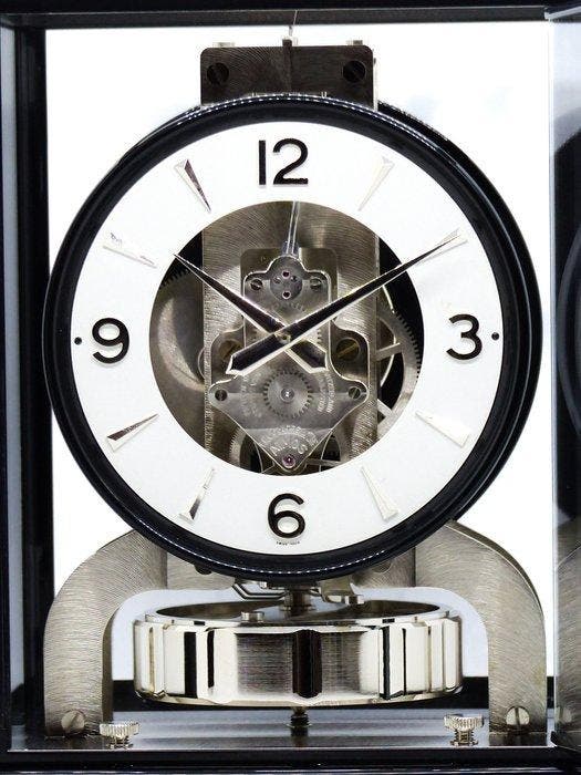 Pendule Atmos - Jaeger-LeCoultre - Laiton, argent et noir, Antiek en Kunst, Antiek | Klokken