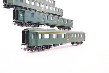 Jouef H0 - Modeltrein personenwagen (4) - Vier rijtuigen, Nieuw