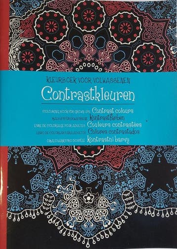 Contrastkleuren Kleurboek voor Volwassenen, Verzenden, Nieuw