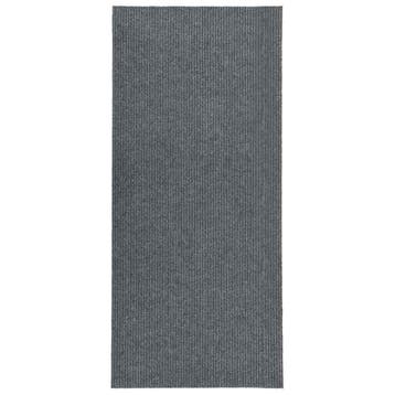 vidaXL Droogloopmat 100x250 cm grijs, Verzenden, Nieuw