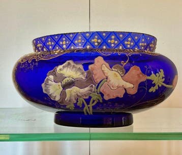Legras & Cie. - François-Théodore Legras - Jardinière - Glas