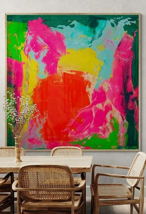Giogia fl - Penúltimo beso -XXL -, Antiquités & Art, Art | Peinture | Moderne