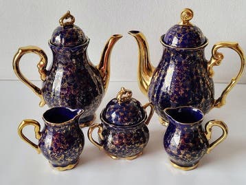 Bareuther - Bavaria - Service à café (23) - Porcelaine,