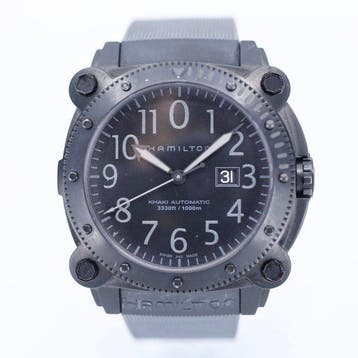 Hamilton - Khaki BeLOWZERO Auto Black PVD - H785850 - Heren