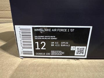 Nike - Air Force 1 Low - Sneakers - Taille : EU 44.5 - Neuf, Nieuw