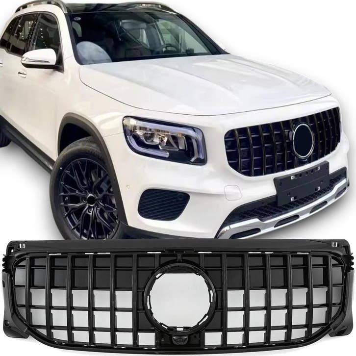 Sport Grille geschikt voor Mercedes X247 GLB Klasse Panameri, Auto diversen, Auto-accessoires, Verzenden