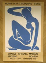 Henri Matisse (after) - Affiche originale dexposition -