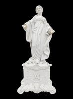 Reliëf, La Vierge au Serpent - 38 cm - porseleinen biscuit -