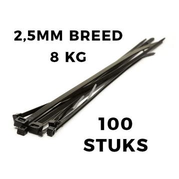 Kabelbinders 100x2,5 zak 100 stuks, Verzenden, Nieuw