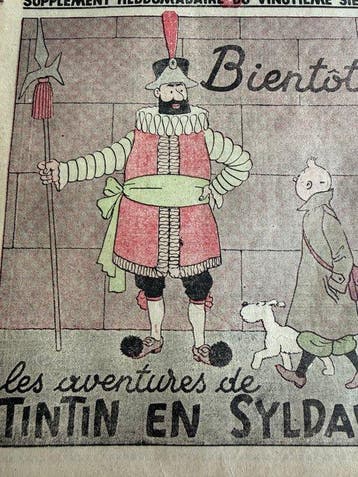 Le Petit Vingtième 28 - Tintin - Le Sceptre dOttokar -, Nieuw