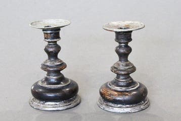 sculptuur, senza titolo - 14 cm - Hout