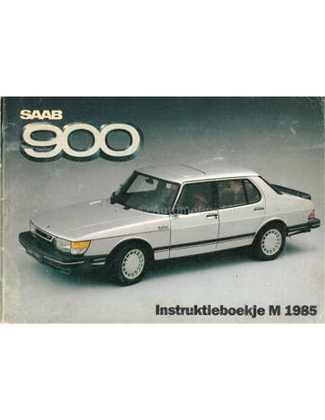 1985 SAAB 900 INSTRUCTIEBOEKJE NEDERLANDS, Ophalen of Verzenden