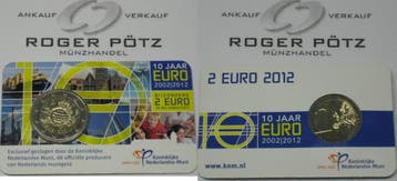 Nederland 2 Euro 2012 Nl 10 Jahre Bargeld st in offiziell..., Verzenden