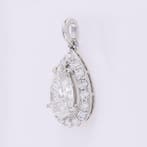 Zonder minimumprijs - Hanger Platina - 2.45ct. tw. Diamant