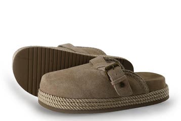 Warmbat Muiltjes in maat 39 Beige, Verzenden, Beige, Zo goed als nieuw, Warmbat