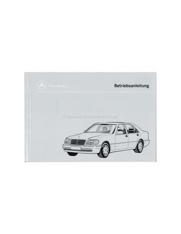 1995 MERCEDES BENZ S KLASSE INSTRUCTIEBOEKJE DUITS, Ophalen of Verzenden