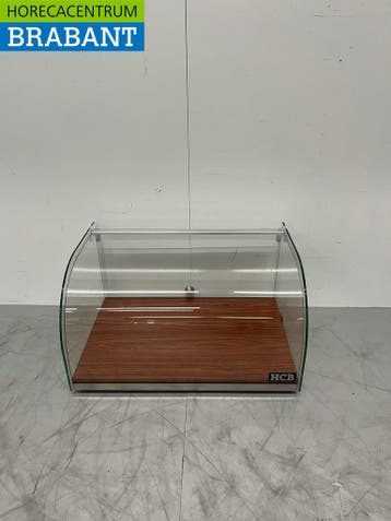 Glazen opzet vitrine 25 liter 55,4 cm Horeca, Ophalen of Verzenden