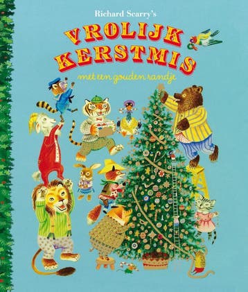 Vrolijk Kerstmis 9789047627418 Richard Scarry, Boeken, Verzenden, Gelezen, Richard Scarry