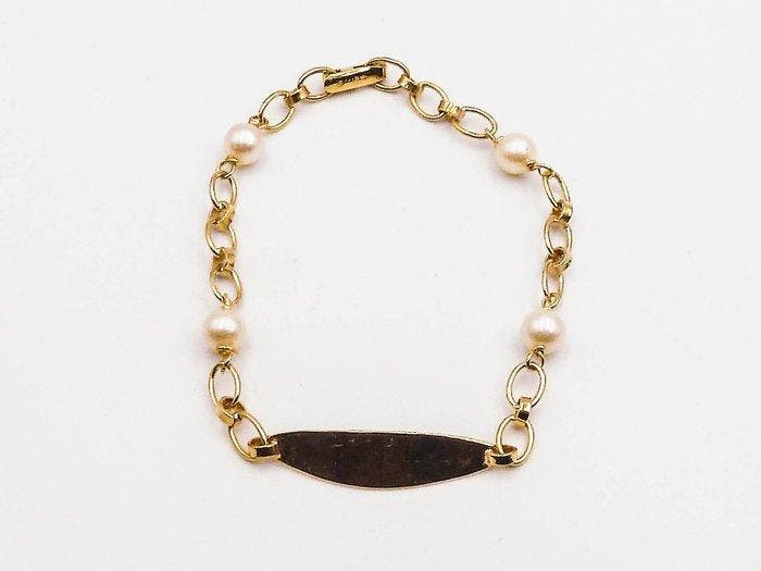 Armband - 18 karaat Geel goud, Bijoux, Sacs & Beauté, Bracelets