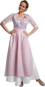 2dekans | dressforfun - Maxi-Dirndl Neuschwanstein model 2, Ophalen of Verzenden