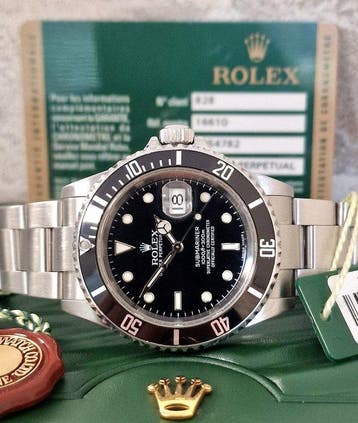 Rolex - Submariner Date - Sans prix de réserve - 16610LN T -, Bijoux, Sacs & Beauté