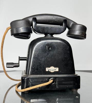 Atea Antwerp - Analoge telefoon - Bakeliet, Metaal