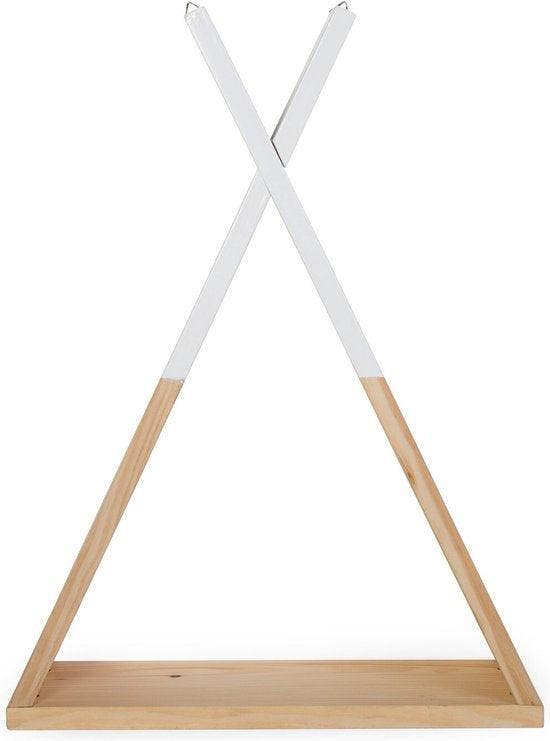 Wandrek Tipi - Hout - Natural Wit — Zeer goed, Tuin en Terras, Overige Tuin en Terras, Verzenden