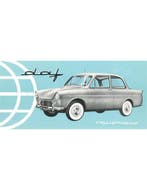 1961 DAF VARIOMATIC BROCHURE FRANS, Nieuw