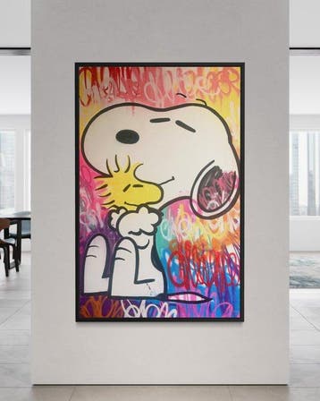 Gunnar Zyl - Snoopy & Woodstock XXL, Antiek en Kunst