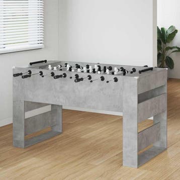 vidaXL Tafelvoetbal Beton Grijs 146,5 x 74 x 85 cm Bewerkt, Verzenden, Nieuw