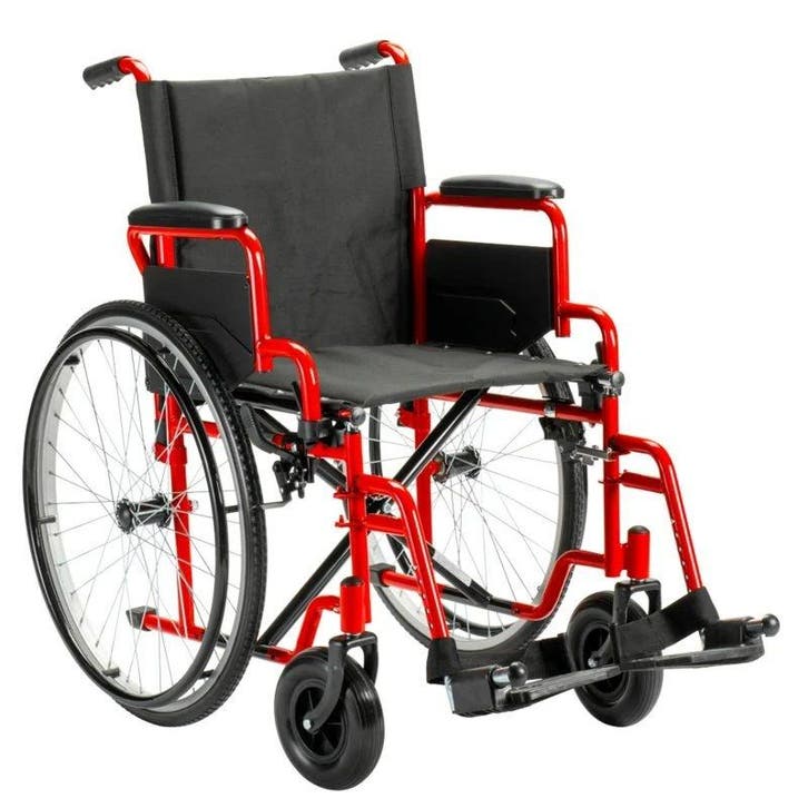 Sky Basic rolstoel - Rood, Divers, Chaises roulantes, Enlèvement ou Envoi