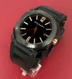 Bvlgari - Octo Ultranero - BGO 41 S - Heren - 2017, Nieuw