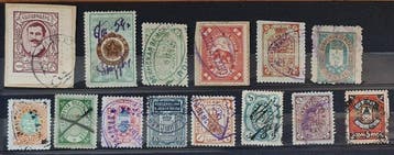 Russische Federatie - n169) Russia Zemstvos stamps 40x Rural, Gestempeld