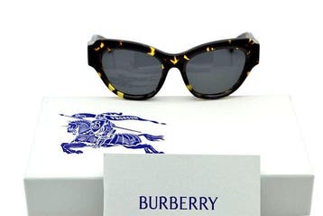 Burberry - VE4423 - Made in Italy - Acetate Carey & Gold, Nieuw