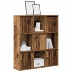 vidaXL Boekenkast 89x24x101,5 cm bewerkt hout oud, Huis en Inrichting, Verzenden, Nieuw