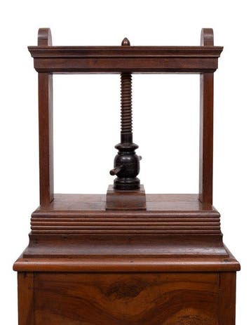 Presse Biedermeier - presse des livres