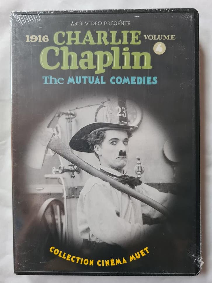 CHARLIE CHAPLIN VOLUME 4 THE MUTUAL COMEDIES 1916 (IMPORT, CD & DVD, DVD | Autres DVD