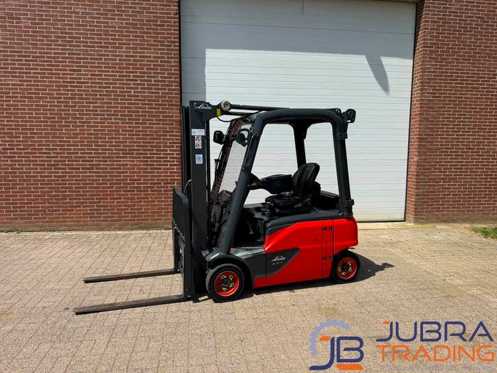 Linde E16P-02 Elektrische Heftruck | 2017 | 12650U | 1.6T 3M, Zakelijke goederen, Machines en Bouw | Heftrucks en Intern transport