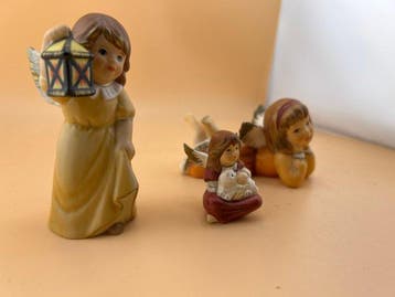 Goebel - Figuur - Goebel Engel Figuren Set (3) - Porselein