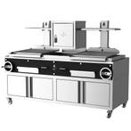 Houtskoolgrill | PARRILLA F | Oppervlak 1260x620 |, Verzenden, Nieuw in verpakking